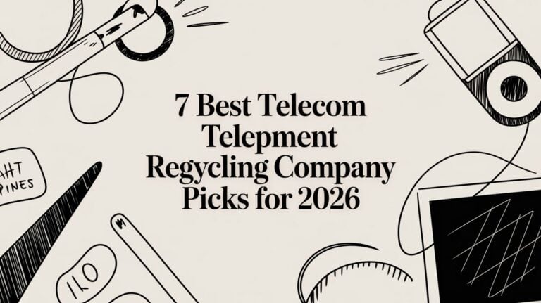 7 Best Telecom Equipment Recycling Company Picks for 2026