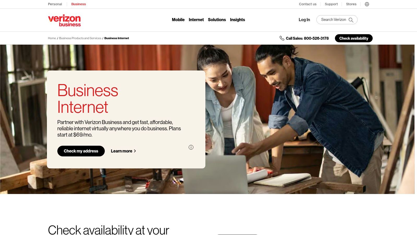 Verizon 5G Business Internet