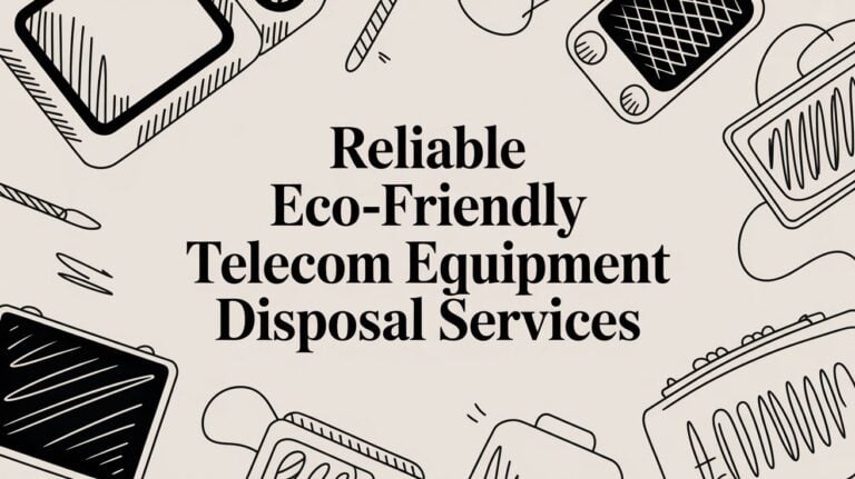 Reliable Eco-Friendly Telecom Equipment Disposal Services