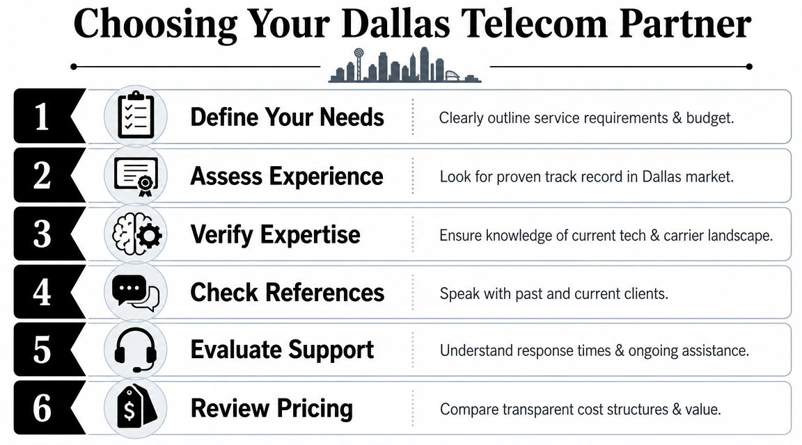 How to Choose the Right Dallas Telecom Partner
