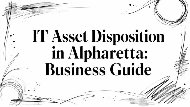 IT Asset Disposition in Alpharetta: Business Guide