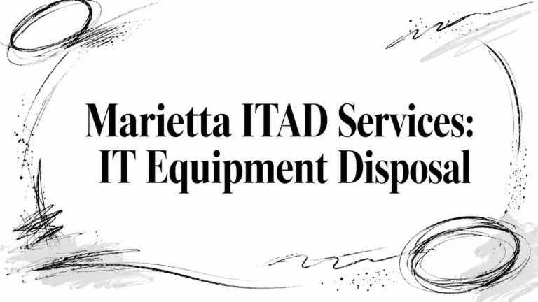 Marietta ITAD Services: IT Equipment Disposal