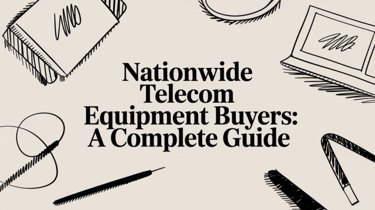 Nationwide Telecom Equipment Buyers: A Complete Guide