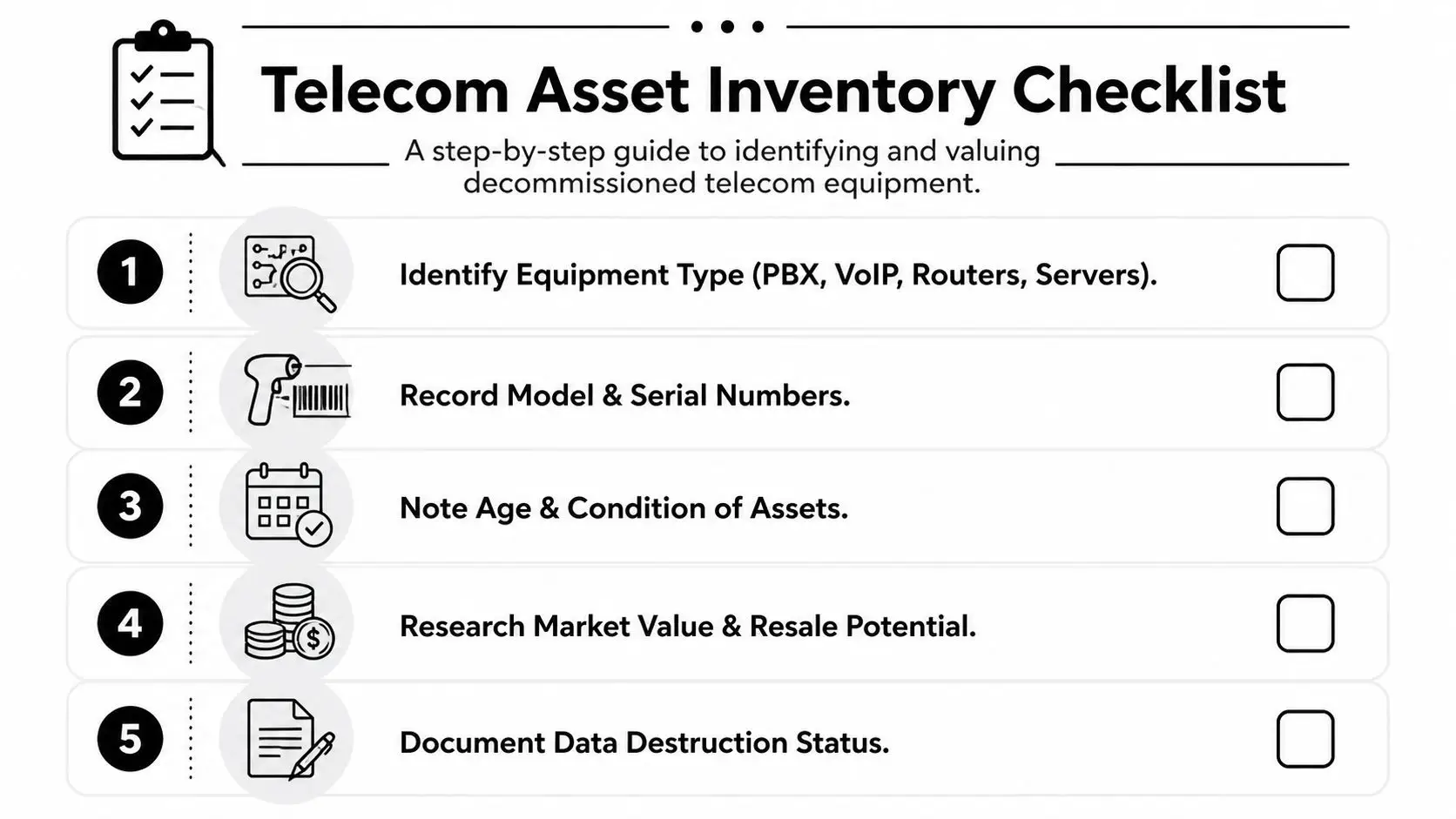 Sell Telecom Equipment: Maximize Your 2026 Returns Sell Telecom Equipment: Maximize Your 2026 Returns