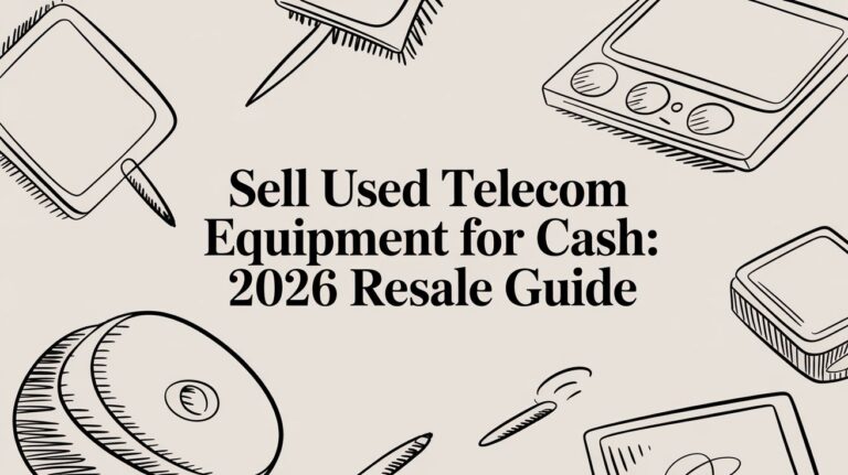 Sell Used Telecom Equipment for Cash: 2026 Resale Guide