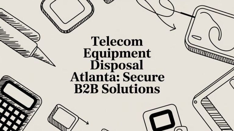 Telecom Equipment Disposal Atlanta: Secure B2B Solutions