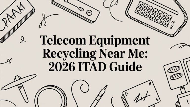 Telecom Equipment Recycling Near Me: 2026 ITAD Guide