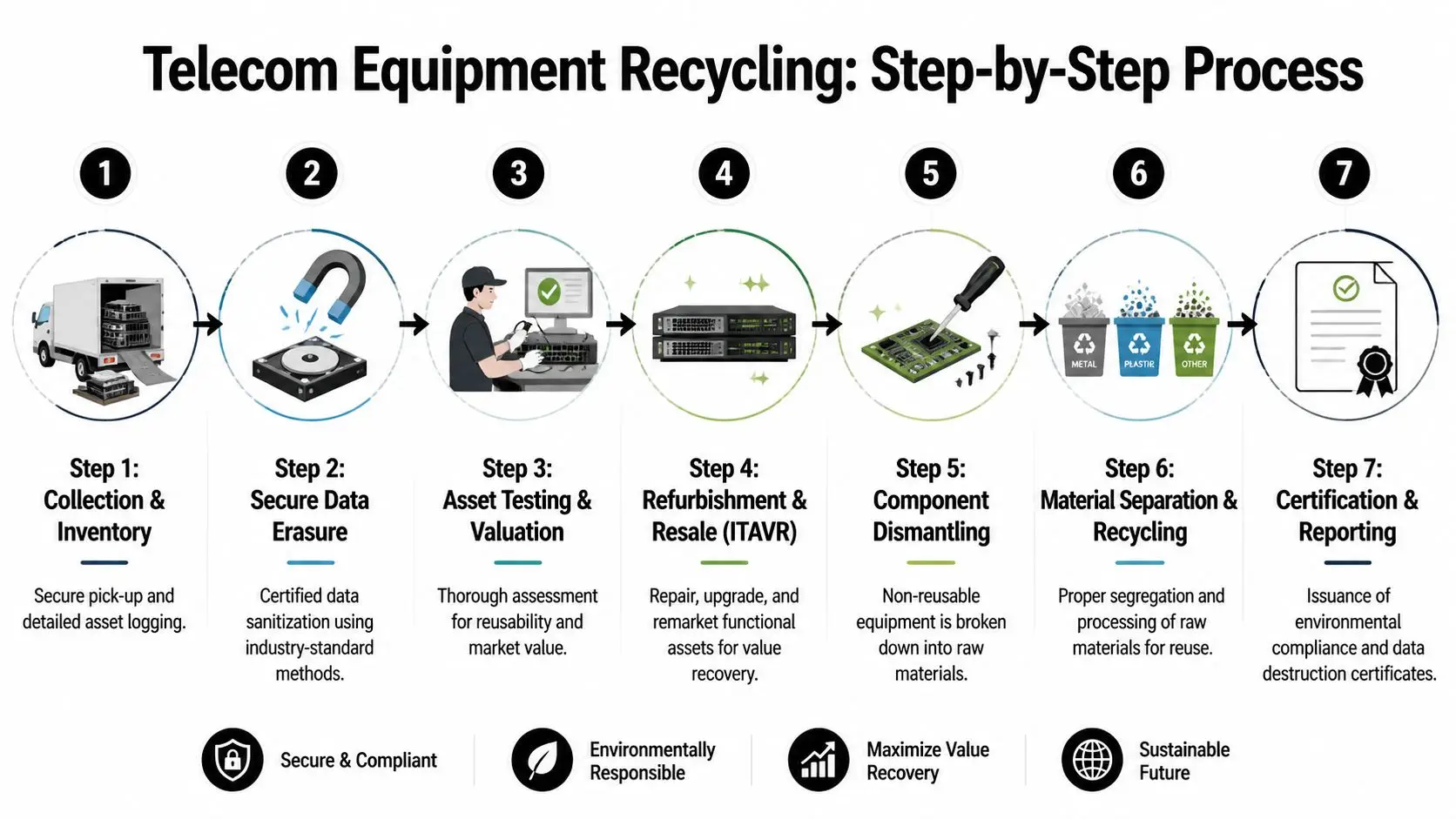 Optimize Your Telecom Equipment Recycling in Atlanta Optimize Your Telecom Equipment Recycling in Atlanta