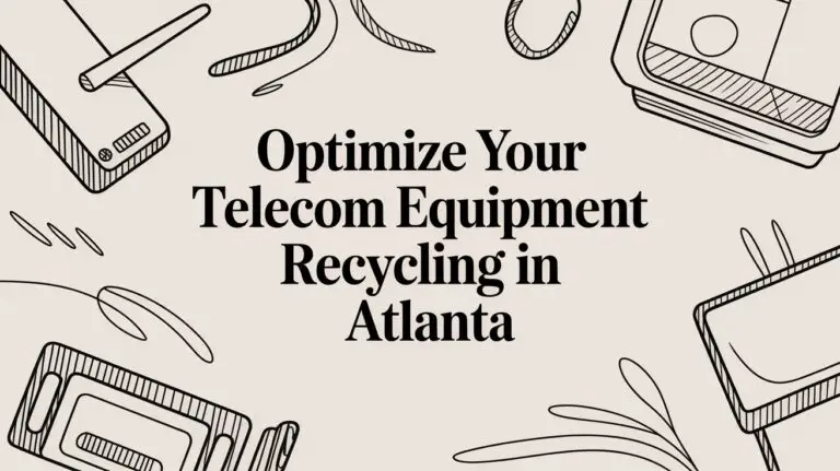 Optimize Your Telecom Equipment Recycling in Atlanta
