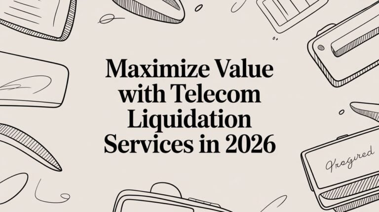 Maximize Value With Telecom Liquidation Services in 2026