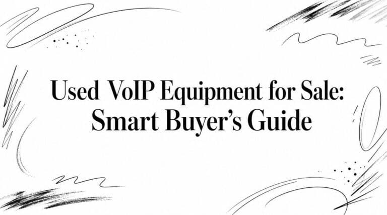 Used VoIP Equipment for Sale: Smart Buyer’s Guide
