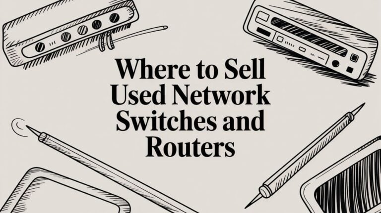 Where to Sell Used Network Switches and Routers in 2026
