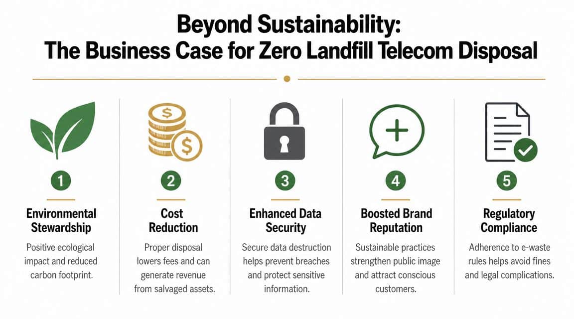 Mastering Zero Landfill Telecom Equipment Disposal