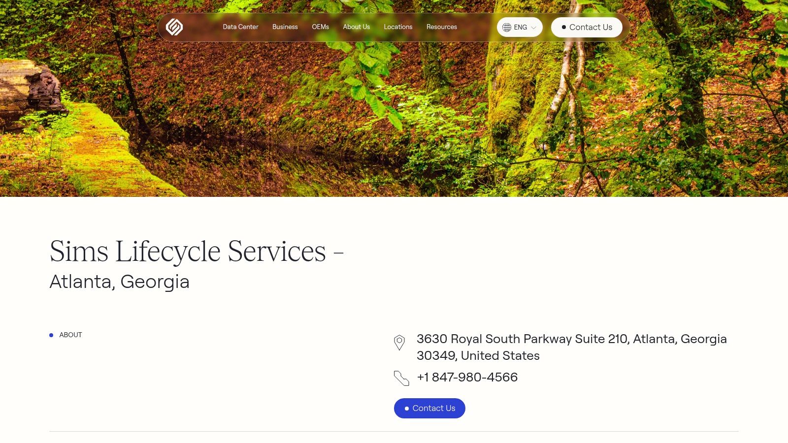 Sims Lifecycle Services (SLS) – Atlanta Circular Center