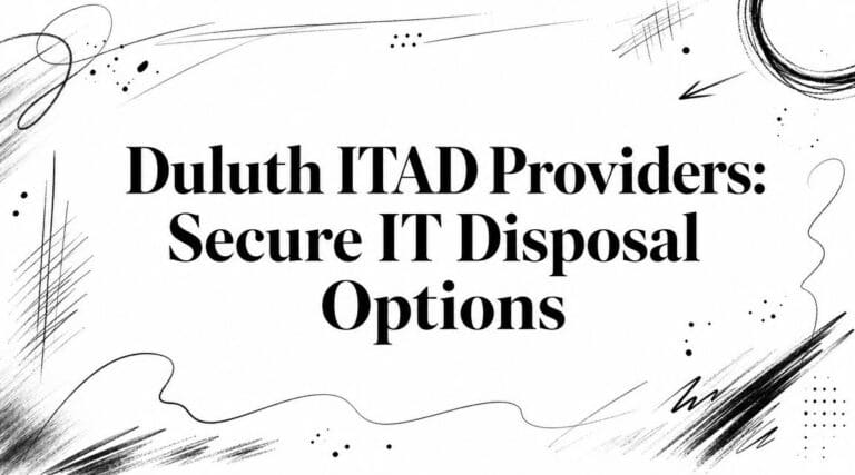Duluth ITAD Providers: Secure IT Disposal Options