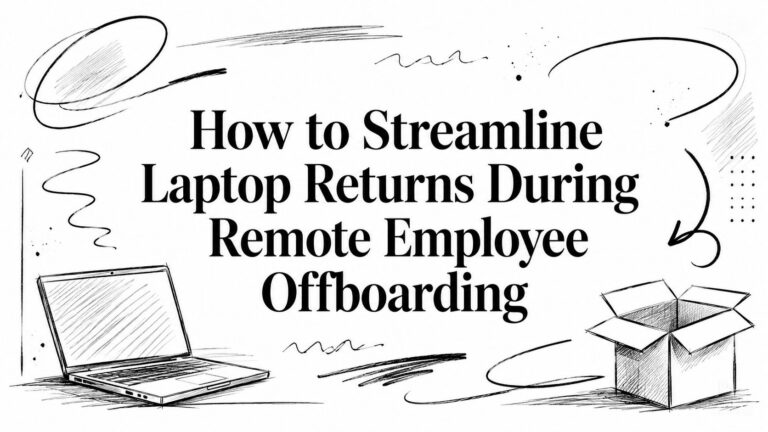 How to Streamline Laptop Returns During Remote Employee Offboarding