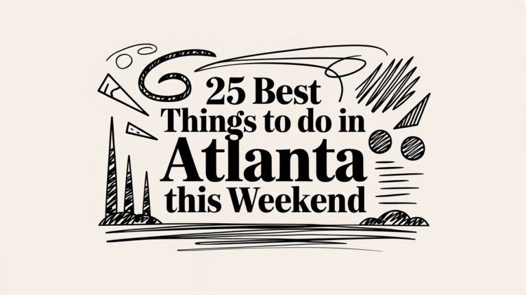 25 Best Things to Do in Atlanta This Weekend