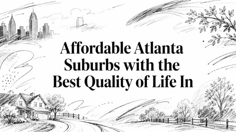 Affordable Atlanta Suburbs with the Best Quality of Life In
