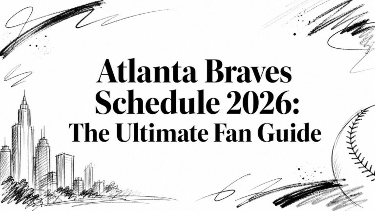 Atlanta Braves Schedule 2026: The Ultimate Fan Guide