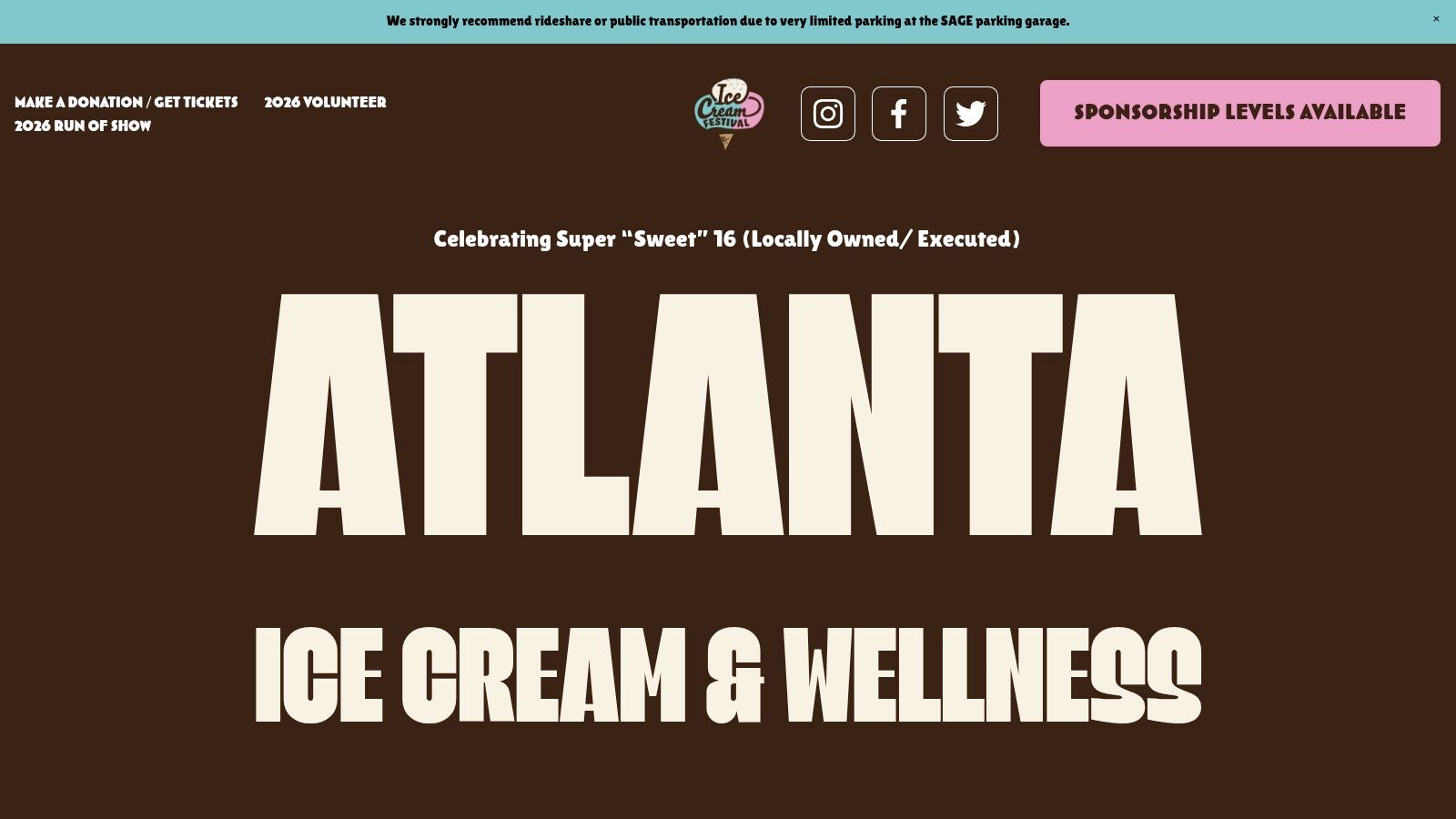 Atlanta Ice Cream & Wellness Festival