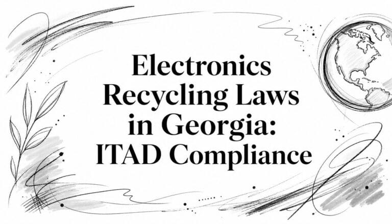 Electronics Recycling Laws in Georgia: ITAD Compliance