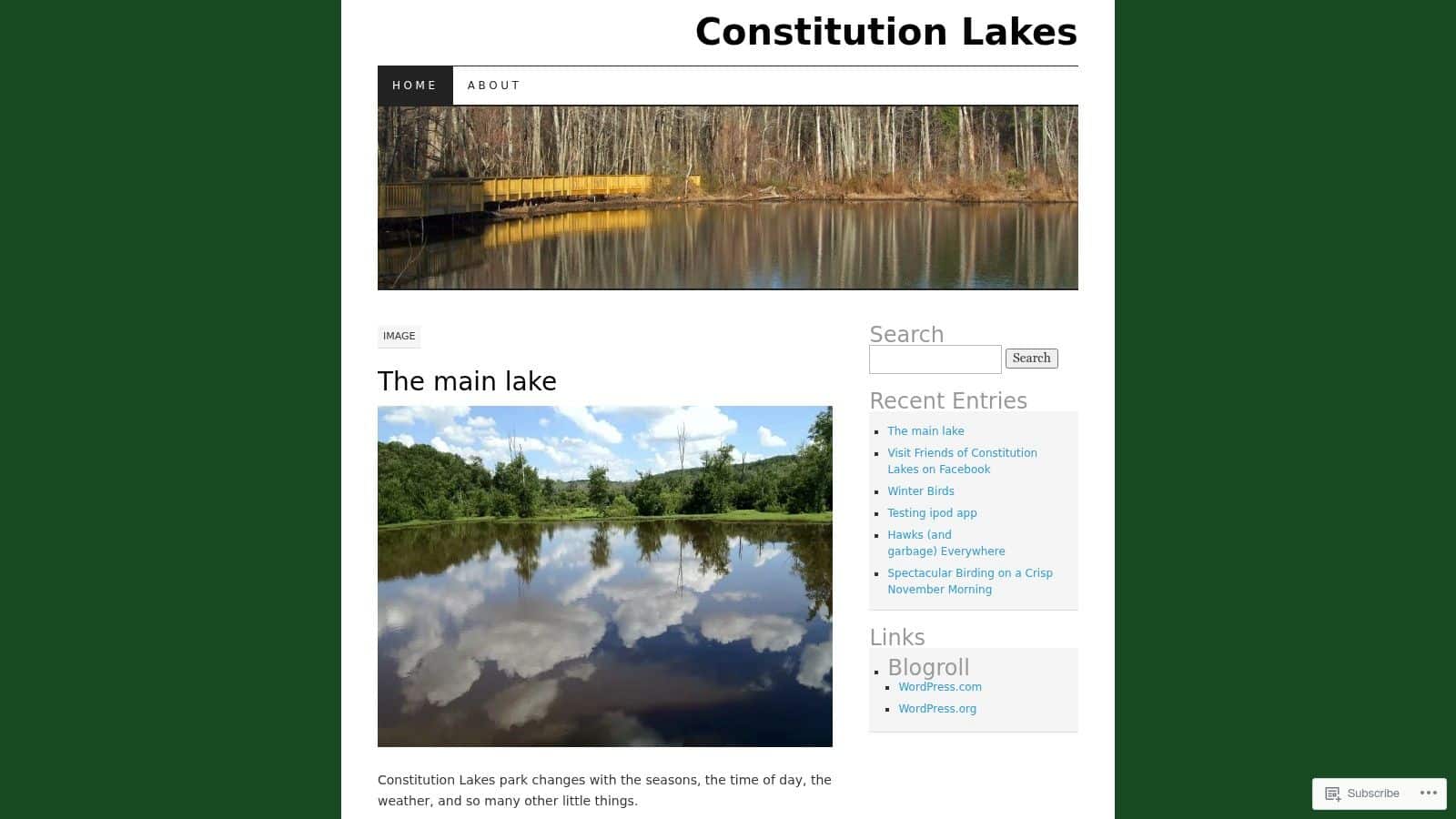 Constitution Lakes Park – Doll's Head Trail