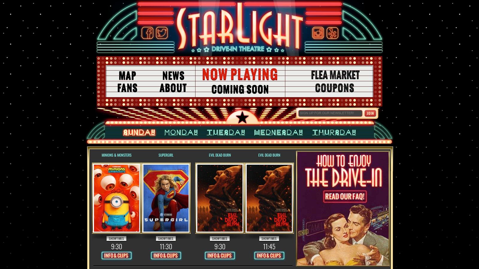 Starlight Drive‑In Theatre