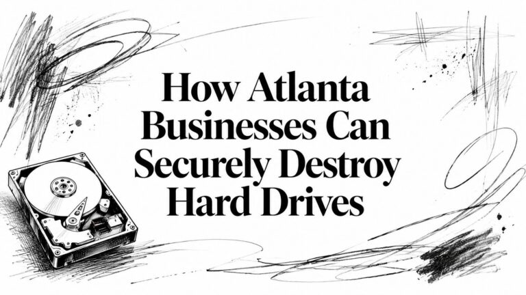 How Atlanta Businesses Can Securely Destroy Hard Drives