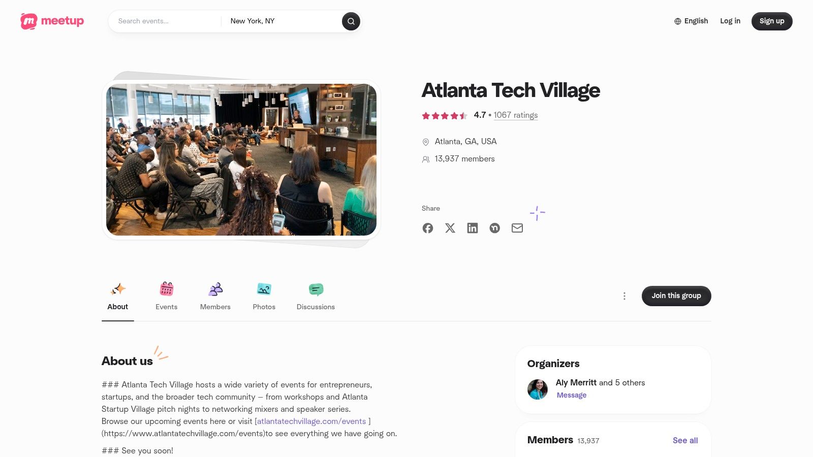 Atlanta Startup Village (ASV) at Atlanta Tech Village