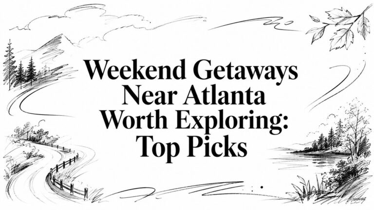 Weekend Getaways Near Atlanta Worth Exploring: Top Picks