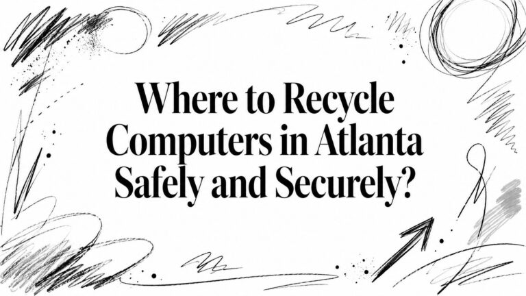 Where to Recycle Computers in Atlanta Safely and Securely?