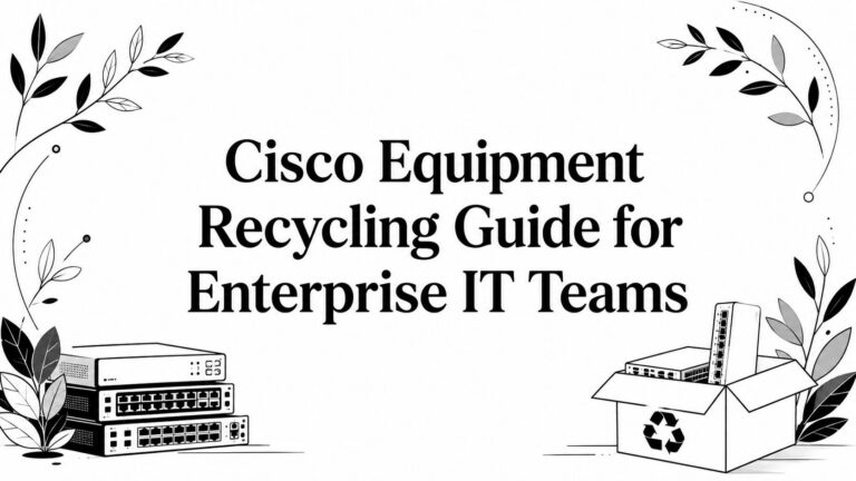 Cisco Equipment Recycling Guide for Enterprise IT Teams