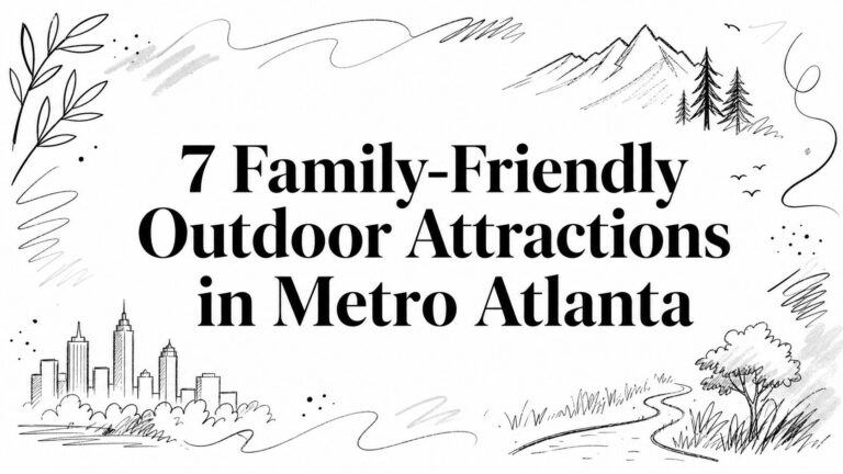 7 Family-Friendly Outdoor Attractions in Metro Atlanta