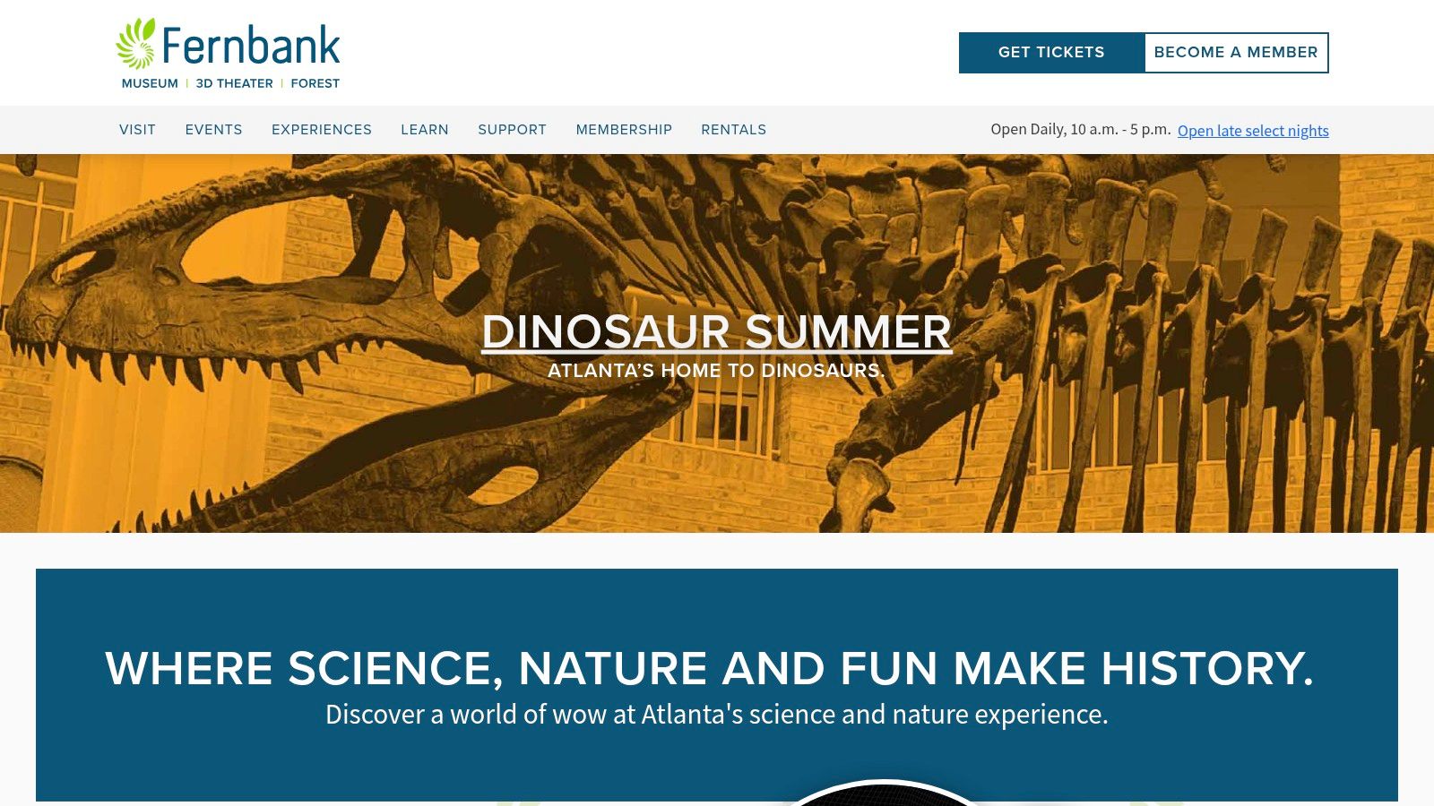 Fernbank Museum (WildWoods & Fernbank Forest)