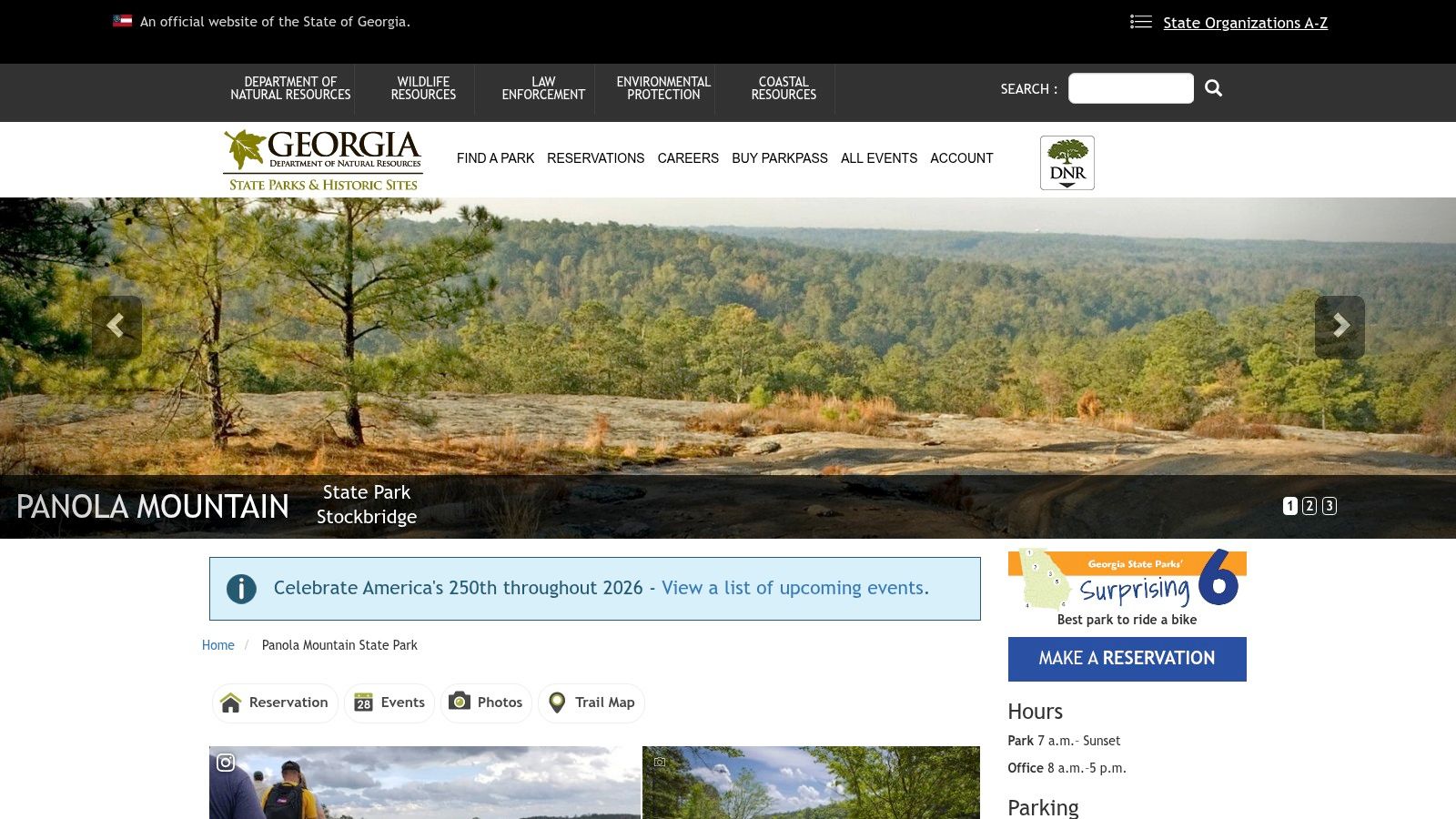Panola Mountain State Park