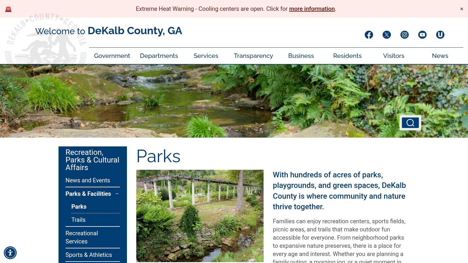 Constitution Lakes Park and Doll's Head Trail