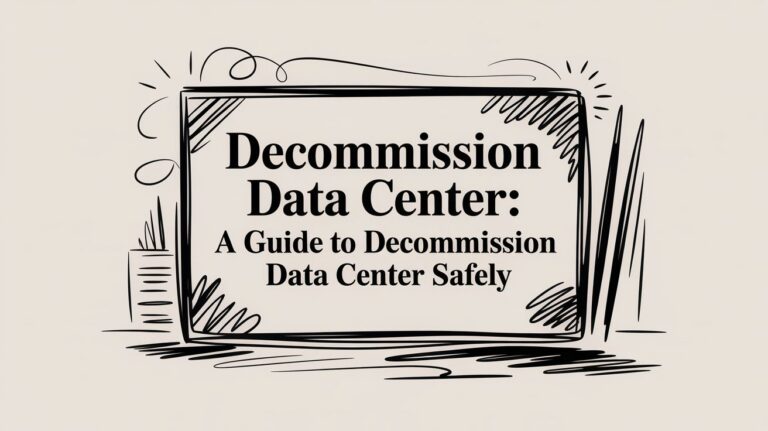Decommission Data Center: A Guide to Safely Decommission a Data Center