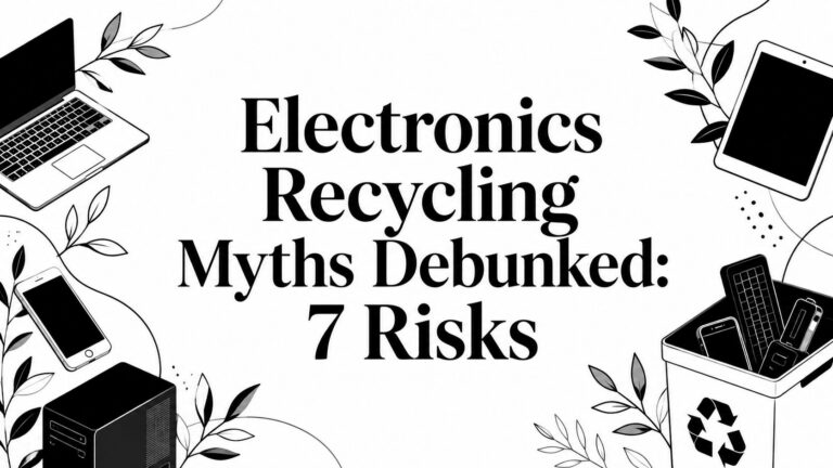 Electronics Recycling Myths Debunked: 7 Risks