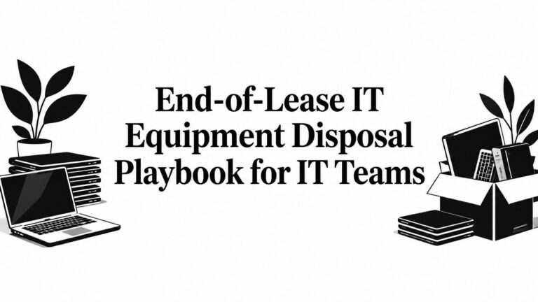 End-of-Lease IT Equipment Disposal Playbook for IT Teams
