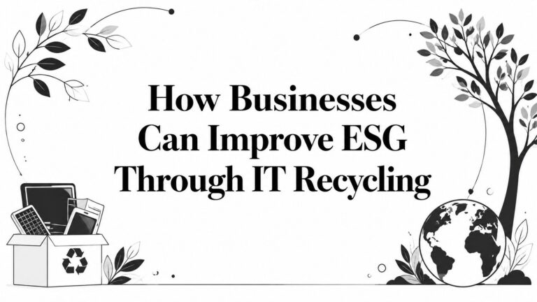 How Businesses Can Improve ESG Through IT Recycling
