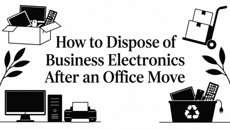 How to Dispose of Business Electronics After an Office Move