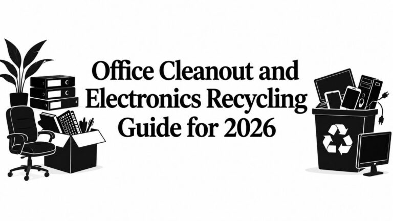Office Cleanout and Electronics Recycling Guide for 2026