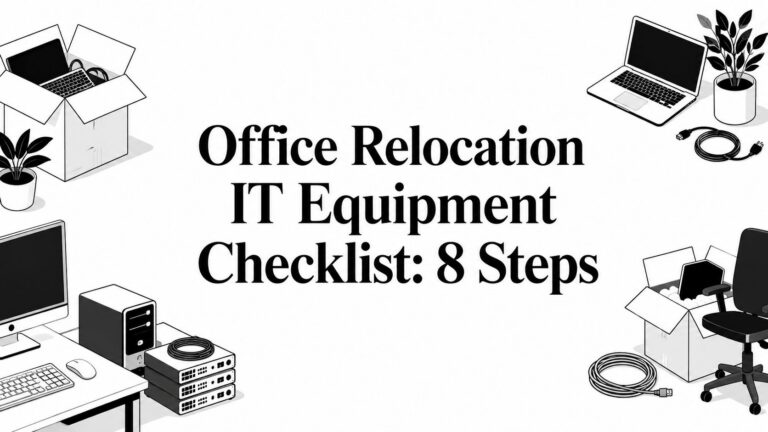 Office Relocation IT Equipment Checklist: 8 Steps