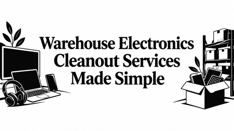 Warehouse Electronics Cleanout Services Made Simple