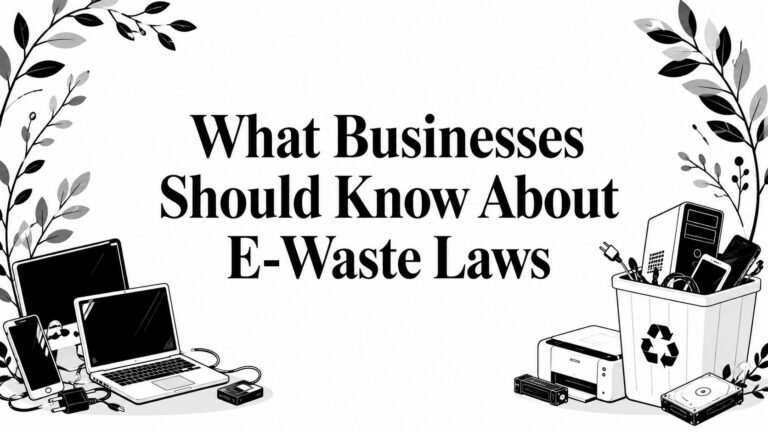 What Businesses Should Know About E-Waste Laws