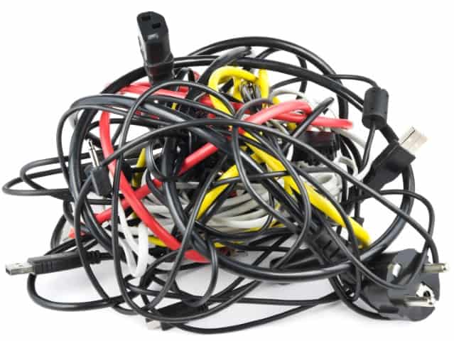 Scrap Metal, Wire, Cables, Chargers, Power Supply Recycling & Disposal